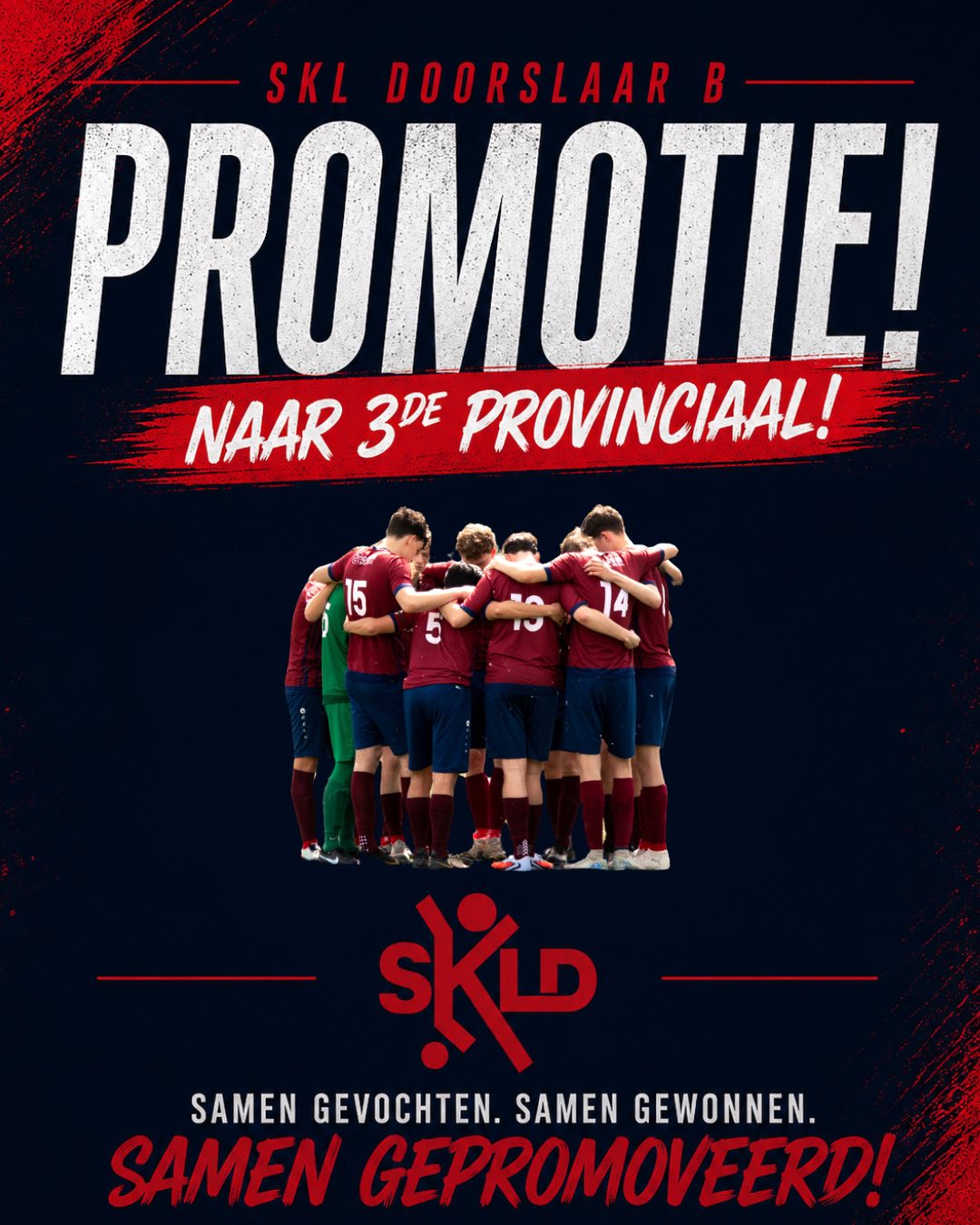 Drie keer drama, één keer euforie: SKL Doorslaar B overleeft als enige Wase de provinciale eindronde